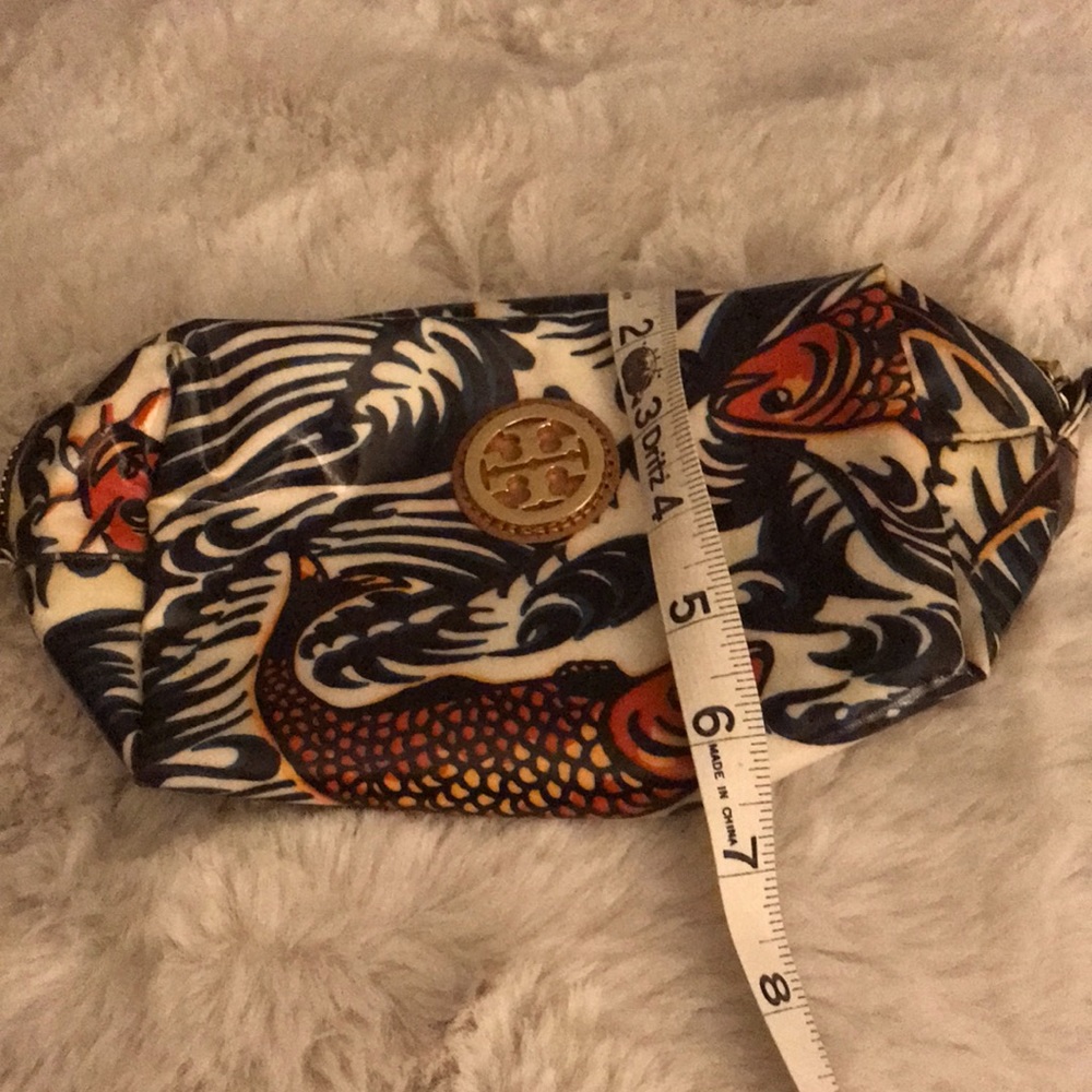 TORY BURCH make up bag with fishies for Pisces?